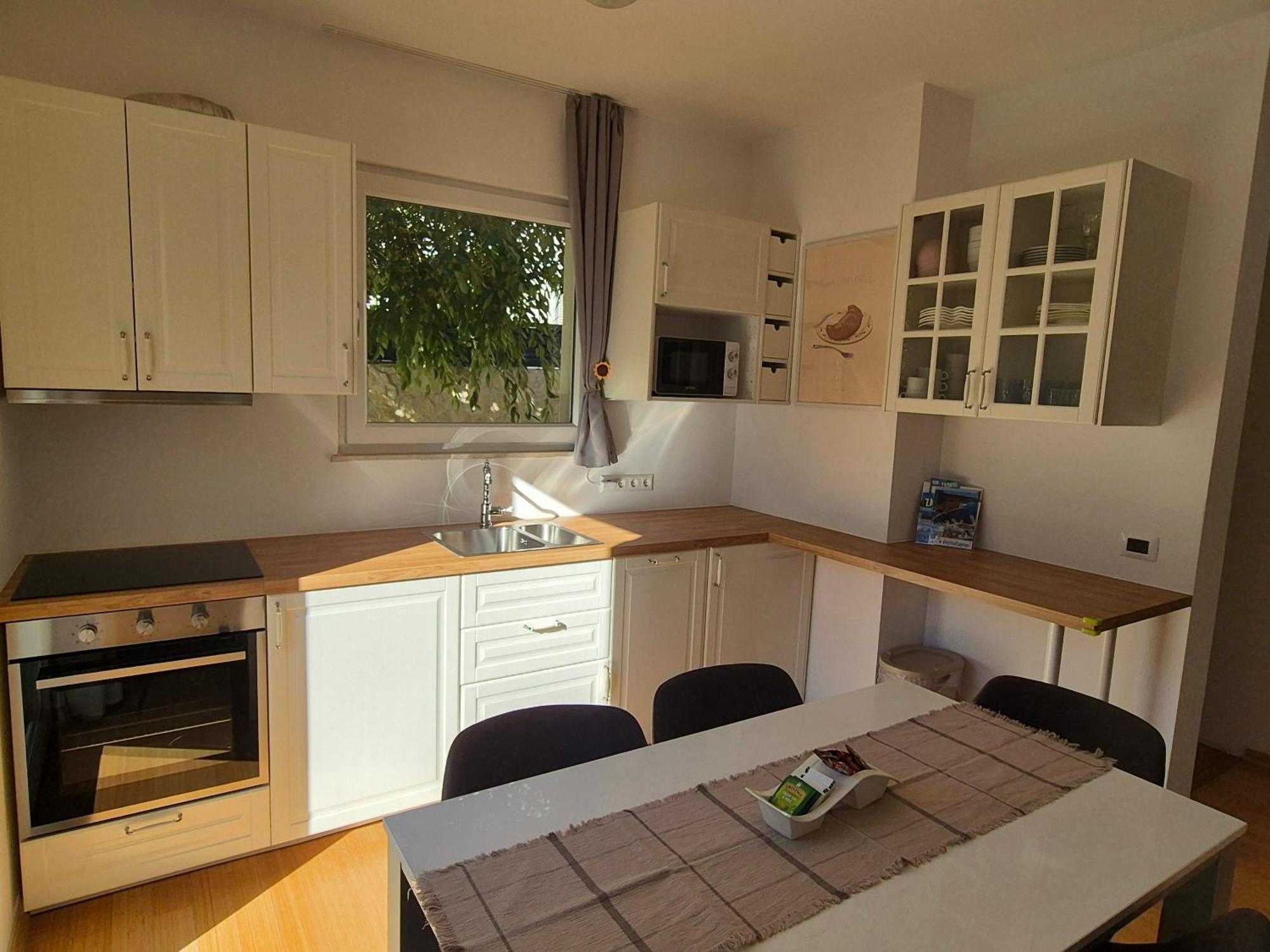 Luxury Two-Floor Apartment In Petrcane With Garden And Pool Eksteriør bilde
